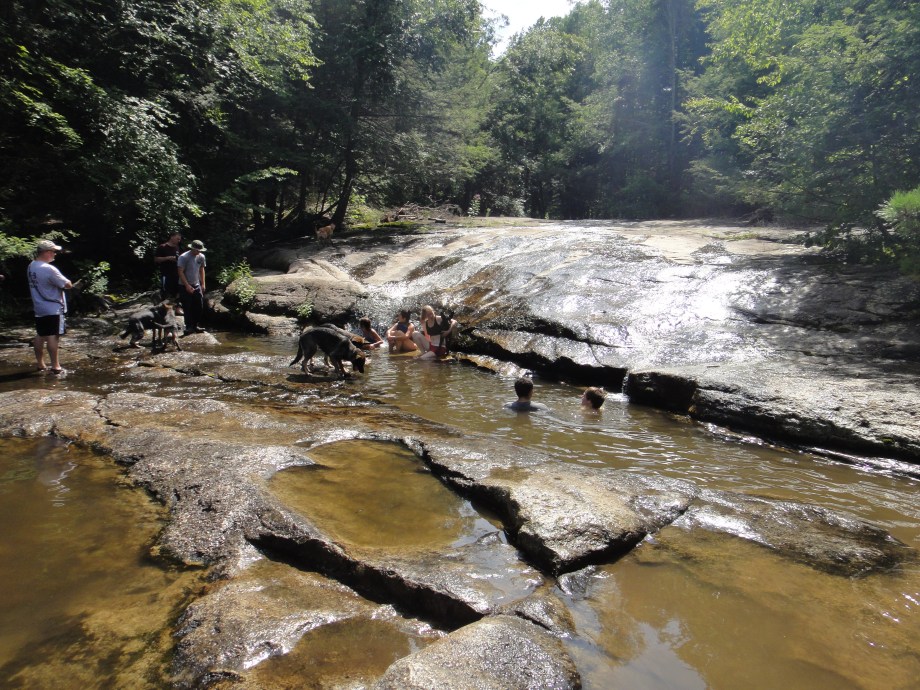 The swimming hole!